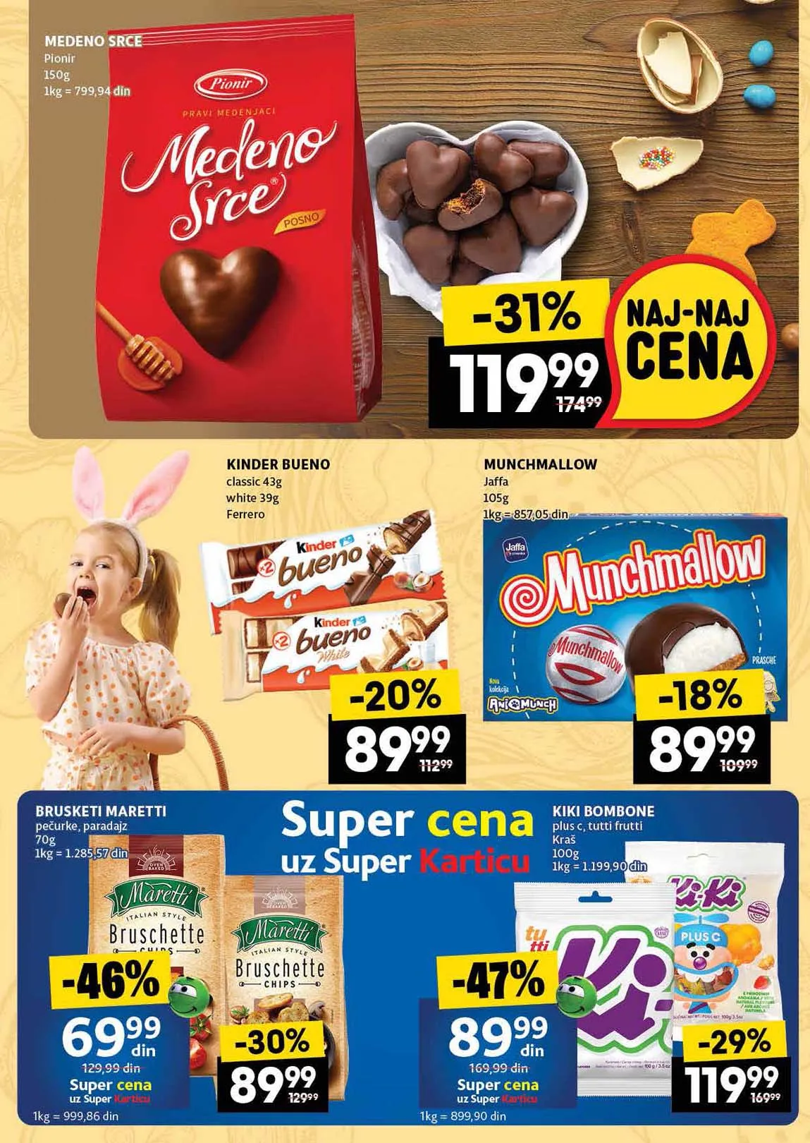 Idea kataloška akcija sniženja