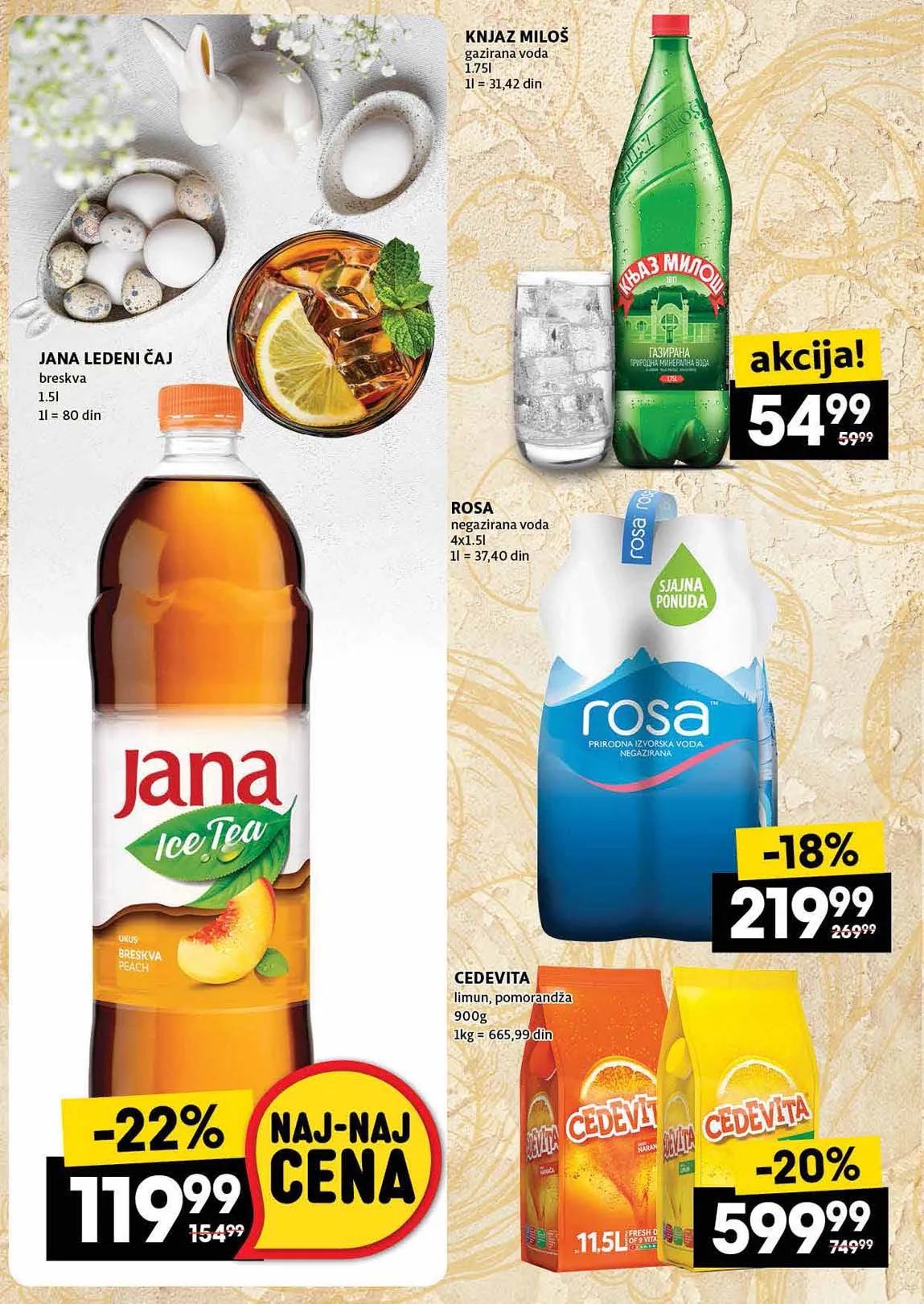 Idea kataloška akcija sniženja
