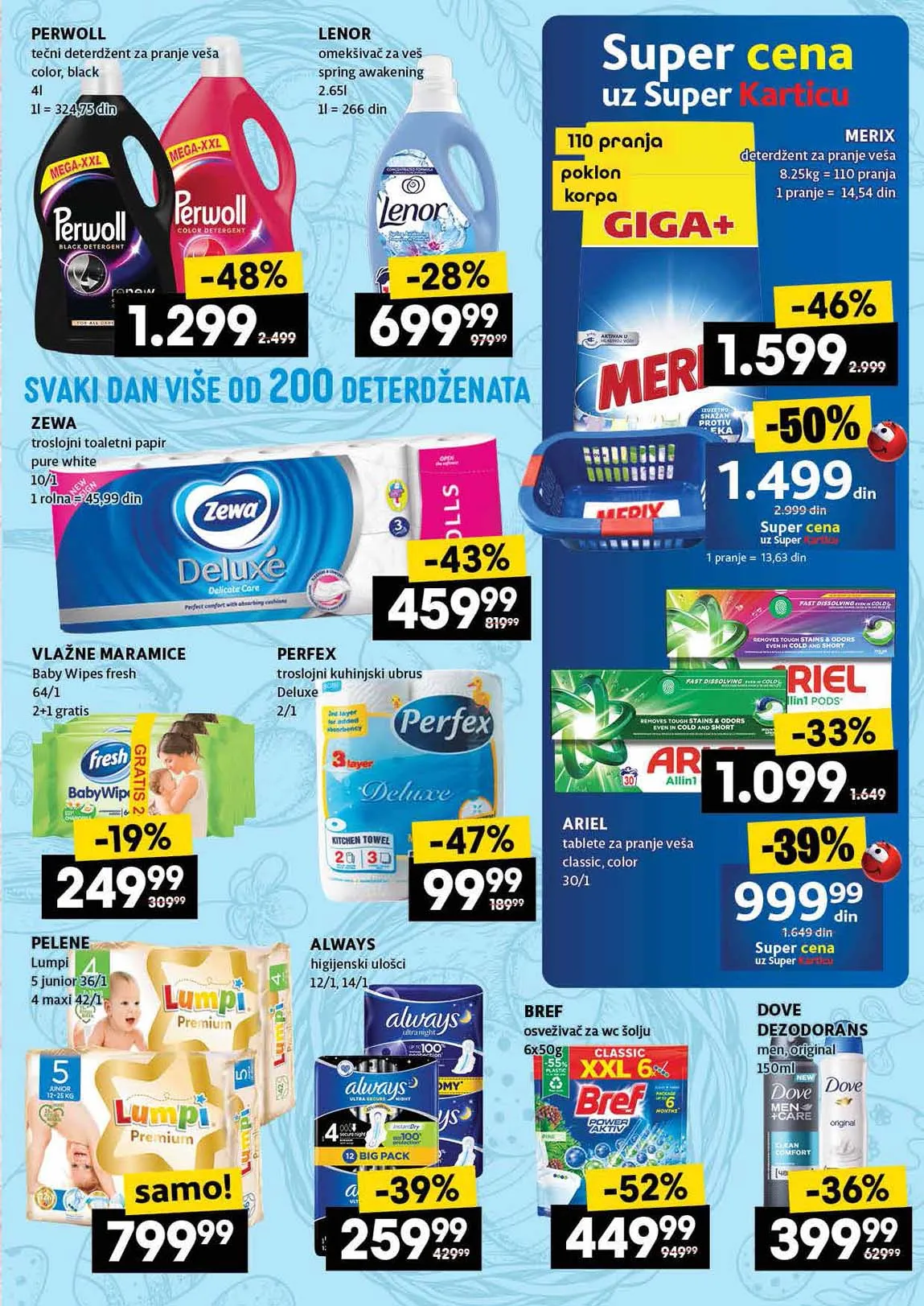 Idea kataloška akcija sniženja