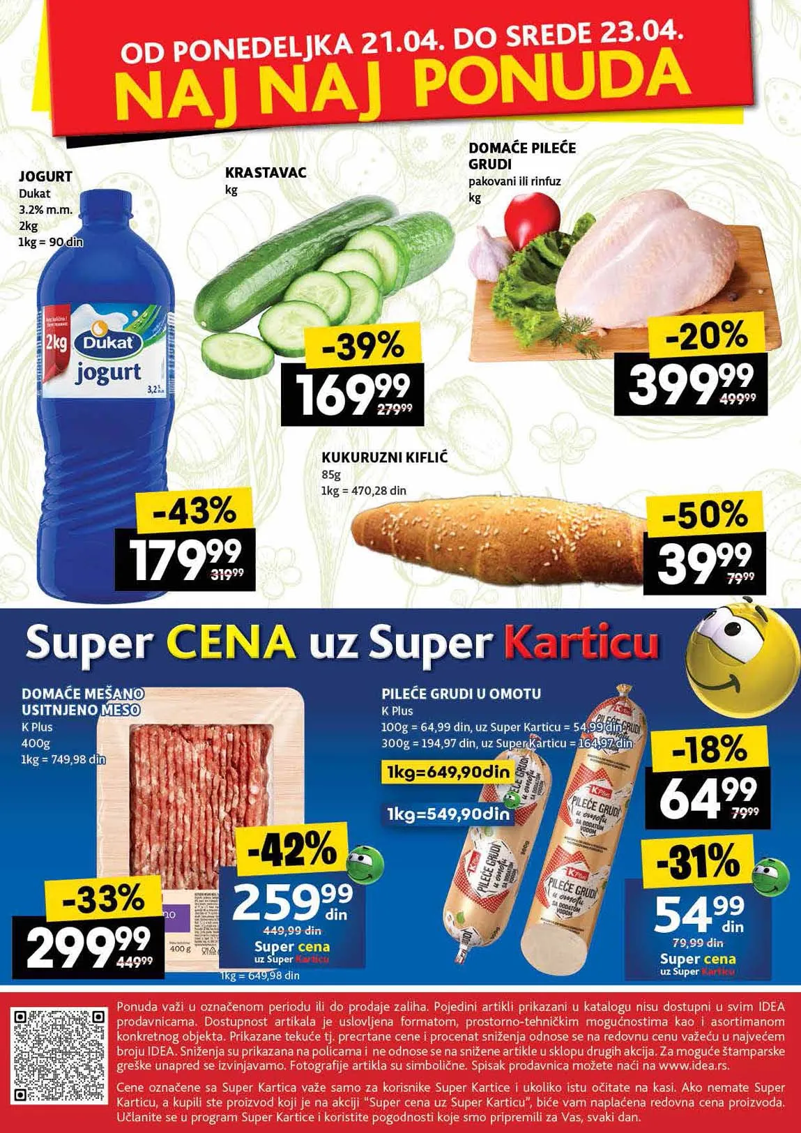 Idea kataloška akcija sniženja