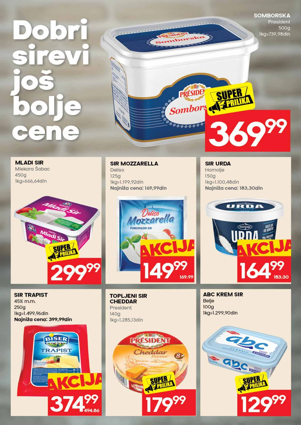 IDEA katalog strana 9 – sirevi i mlečni proizvodi