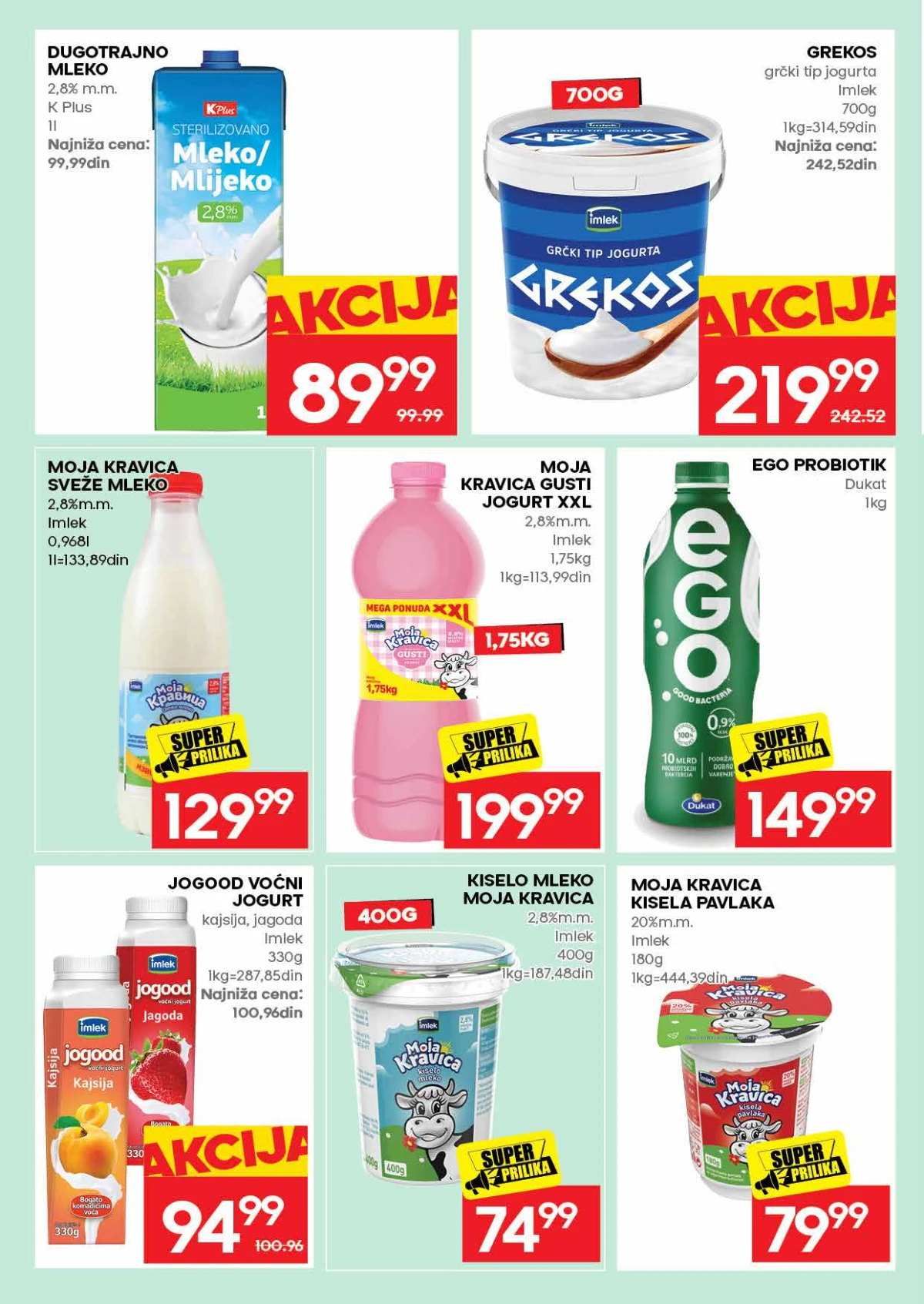 IDEA katalog strana 10 – grickalice, slatkiši i osvežavajuća pića