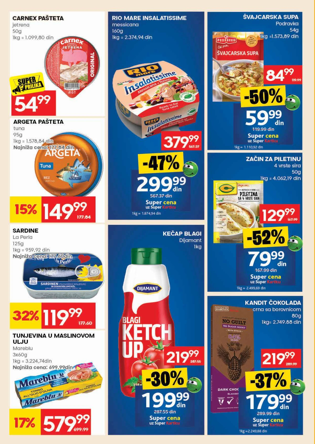 IDEA katalog strana 20 – čokolade, keksi i slatki program