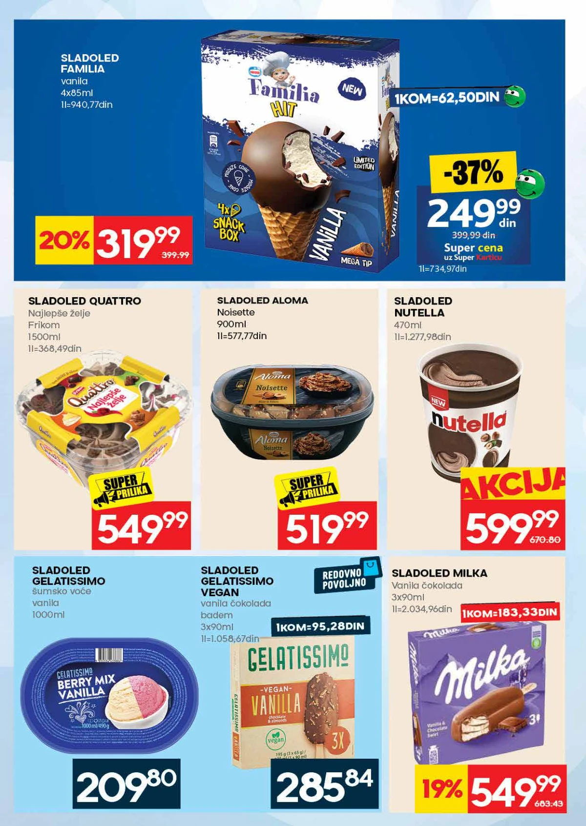 IDEA akcija – pekarski proizvodi po nižim cenama IDEA katalog strana 12 – pizza, baget i hleb na akciji