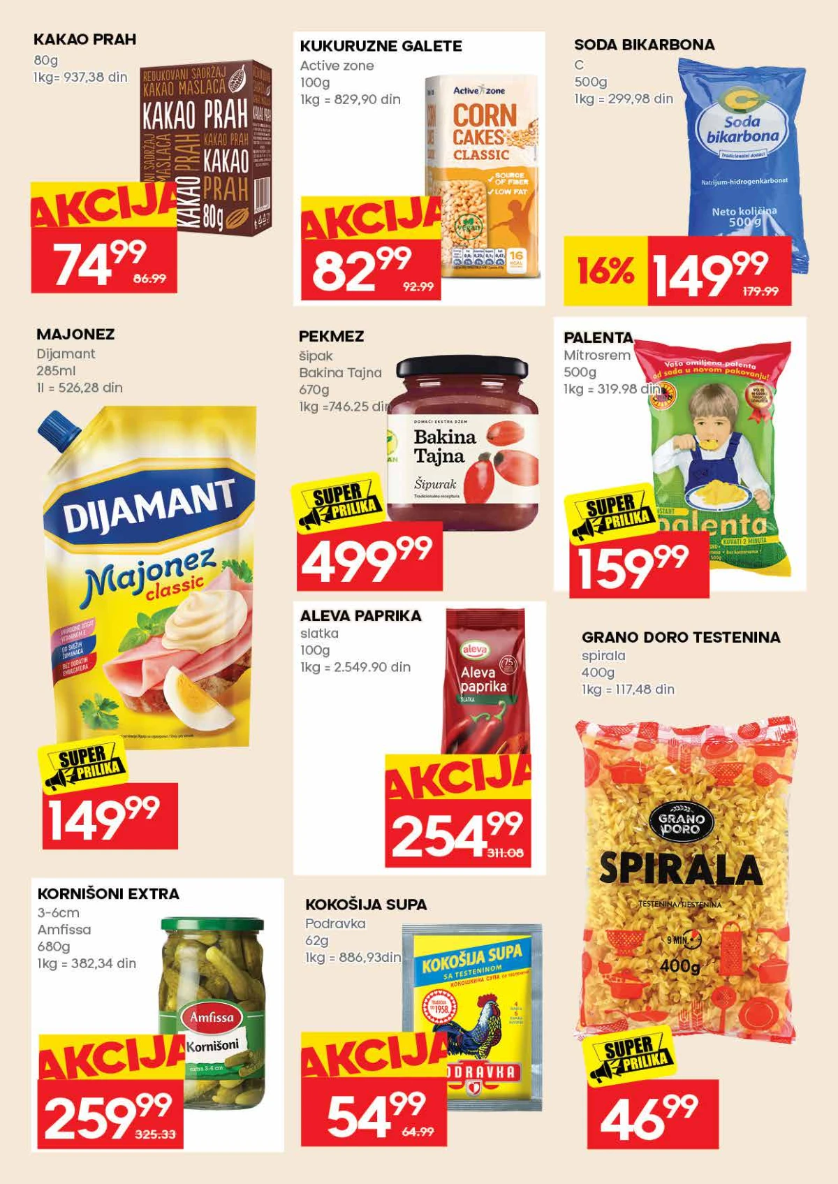 IDEA katalog – sredstva za higijenu i domaćinstvo IDEA akcija strana 19 – deterdženti i sredstva za čišćenje po nižim cenama
