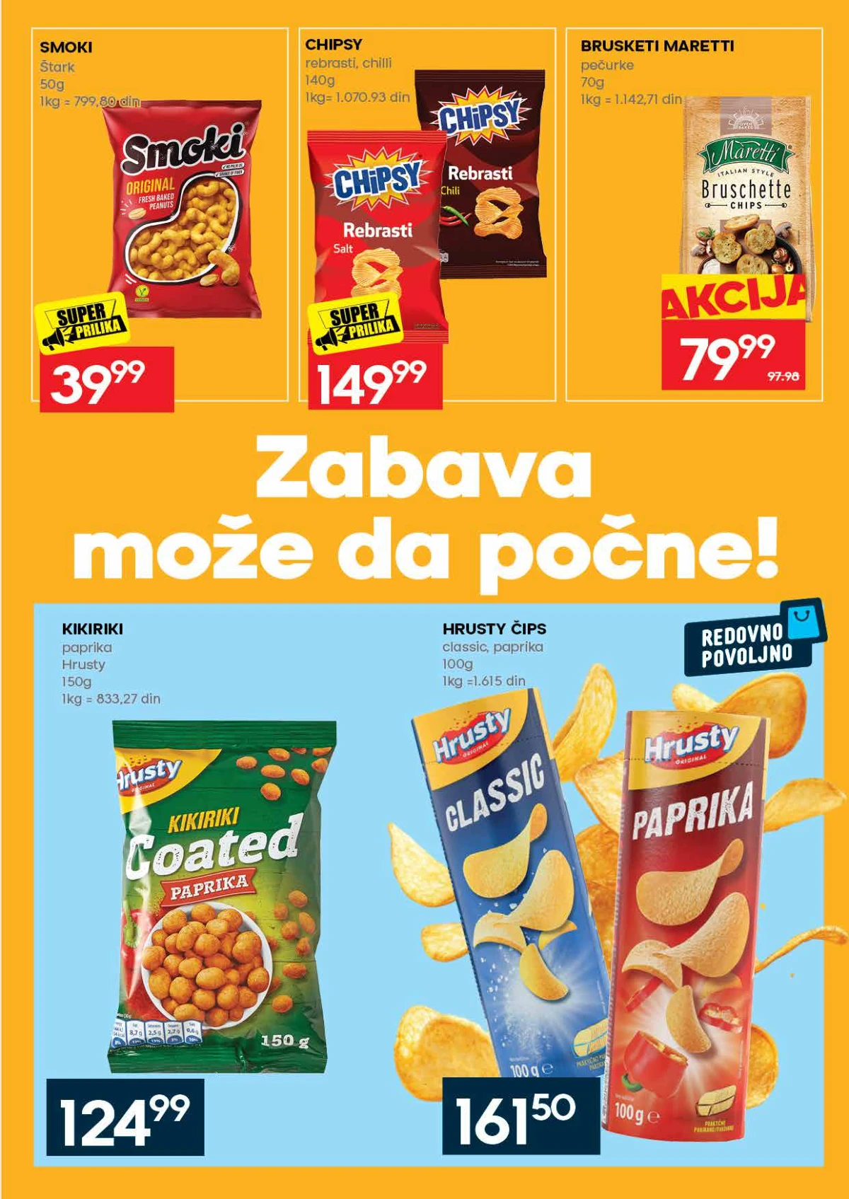 IDEA katalog do 03.06.2026 – proizvodi za bebe i porodicu IDEA akcija strana 21 – pelene, maramice i proizvodi za bebe na sniženju