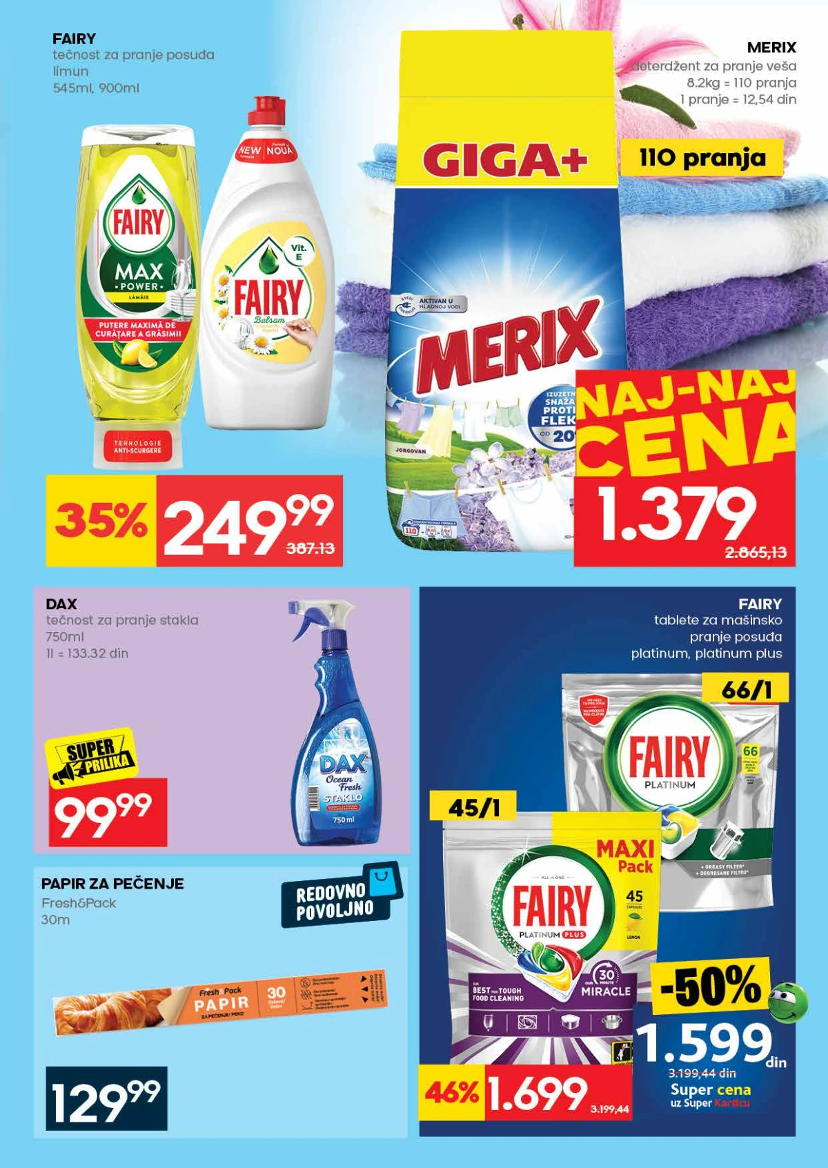IDEA katalog – proizvodi za svakodnevnu kupovinu IDEA akcija strana 31 – prehrambeni proizvodi i kućne potrepštine na akciji