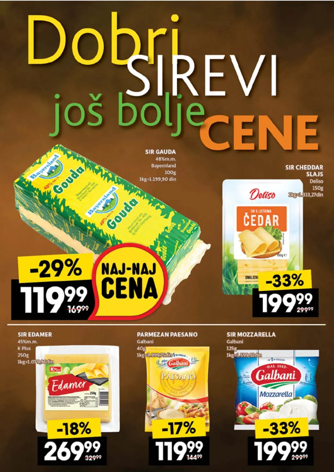 Idea kataloška akcija sniženja