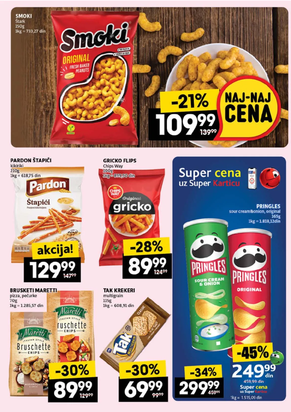 Idea kataloška akcija sniženja