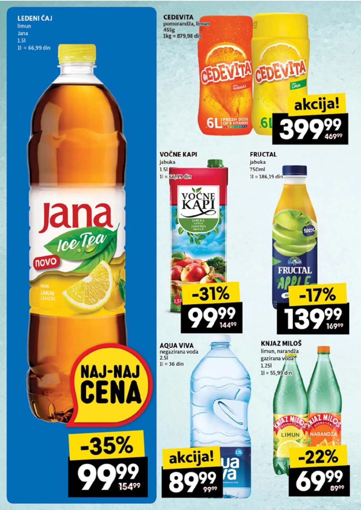Idea kataloška akcija sniženja
