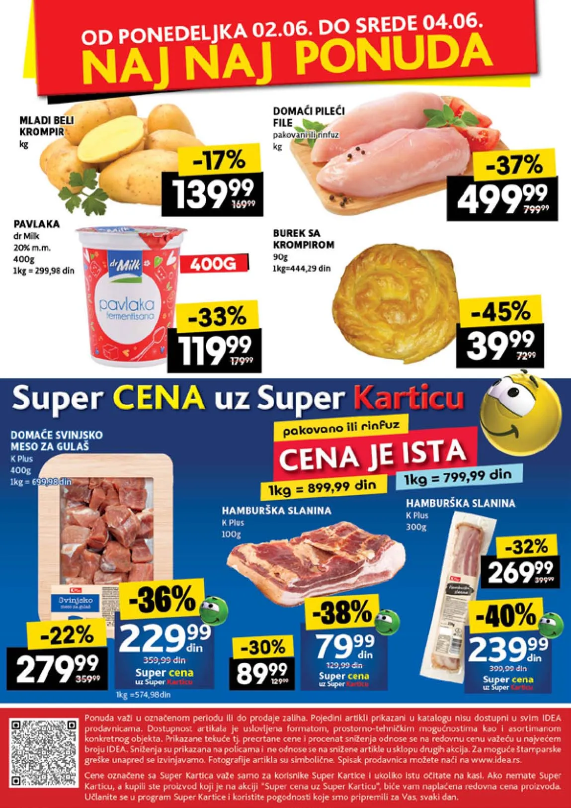 Idea kataloška akcija sniženja