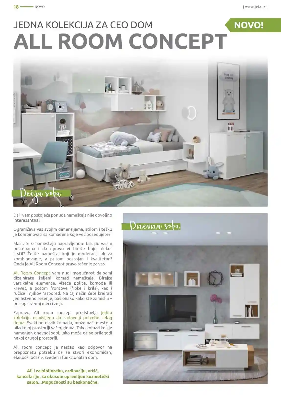 JELA nameštaj akcija Kataloška ponuda