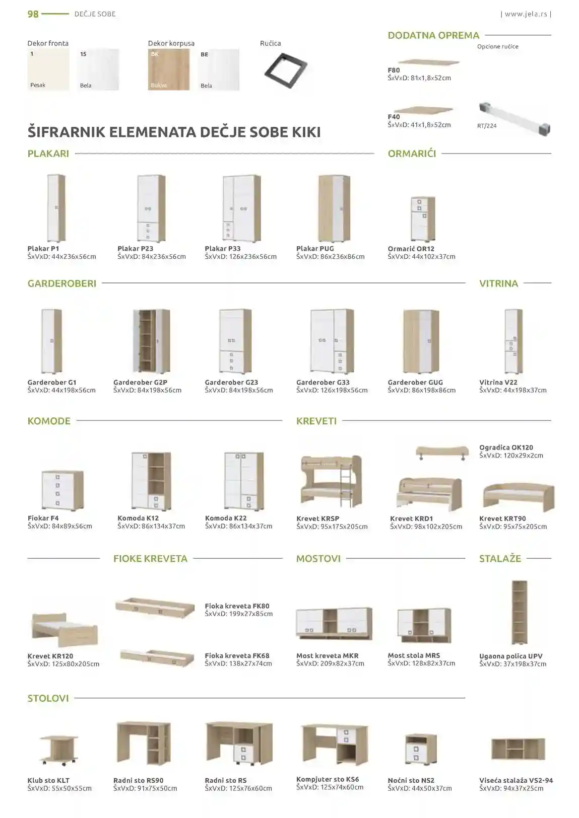 JELA nameštaj akcija Kataloška ponuda