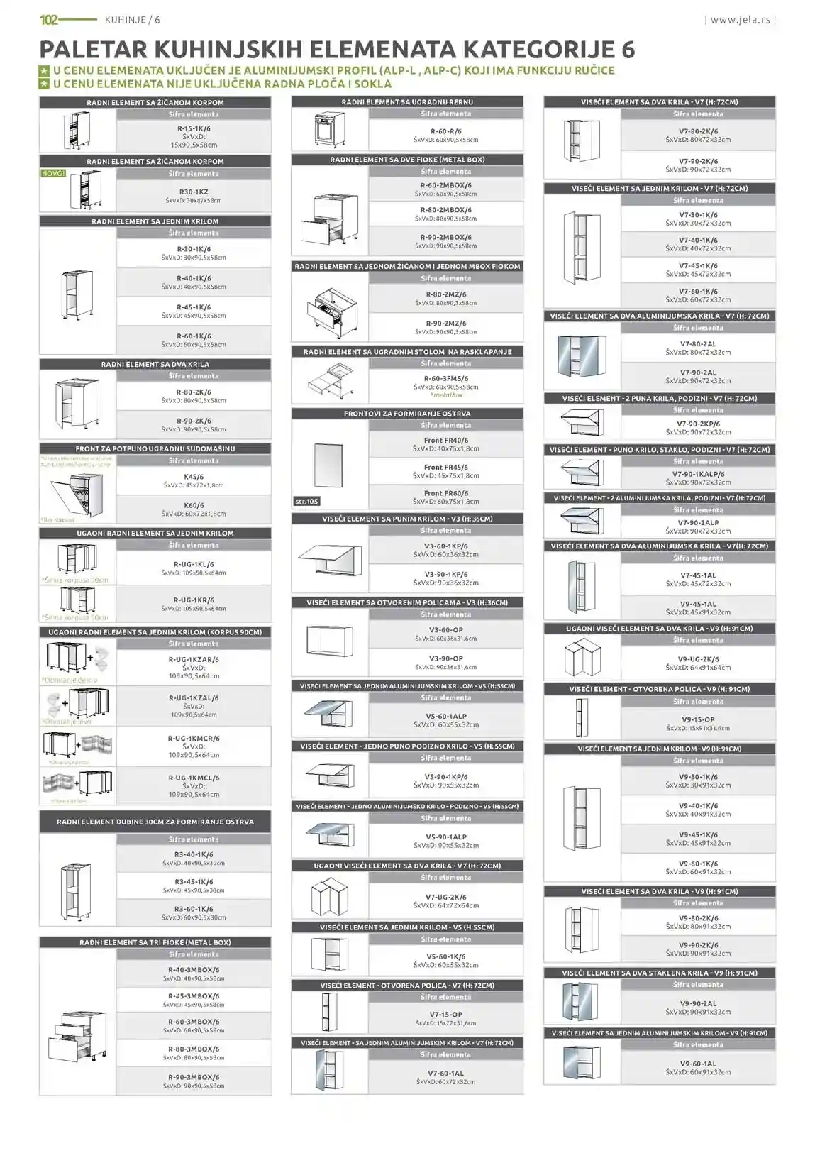 JELA nameštaj akcija Kataloška ponuda