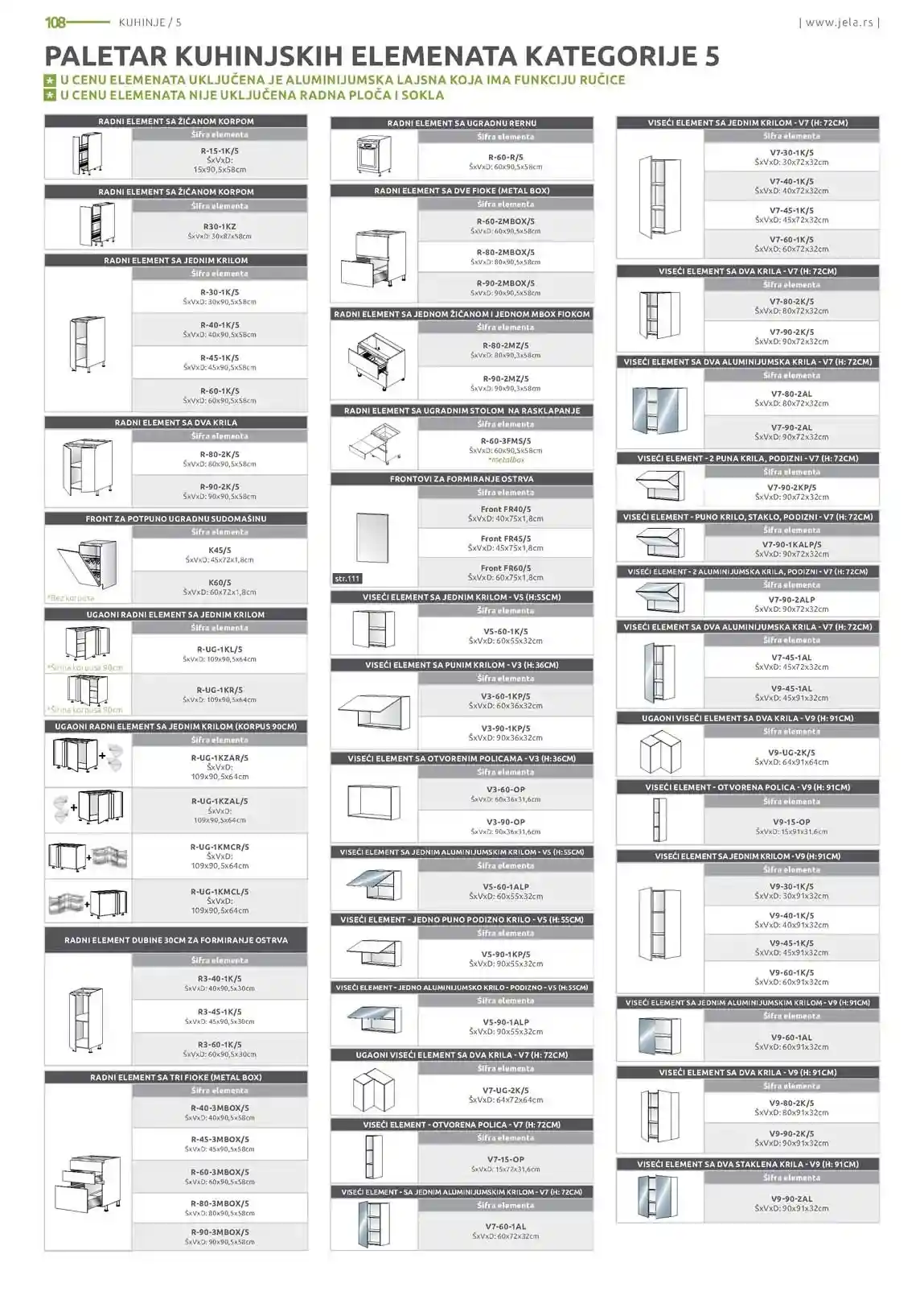 JELA nameštaj akcija Kataloška ponuda