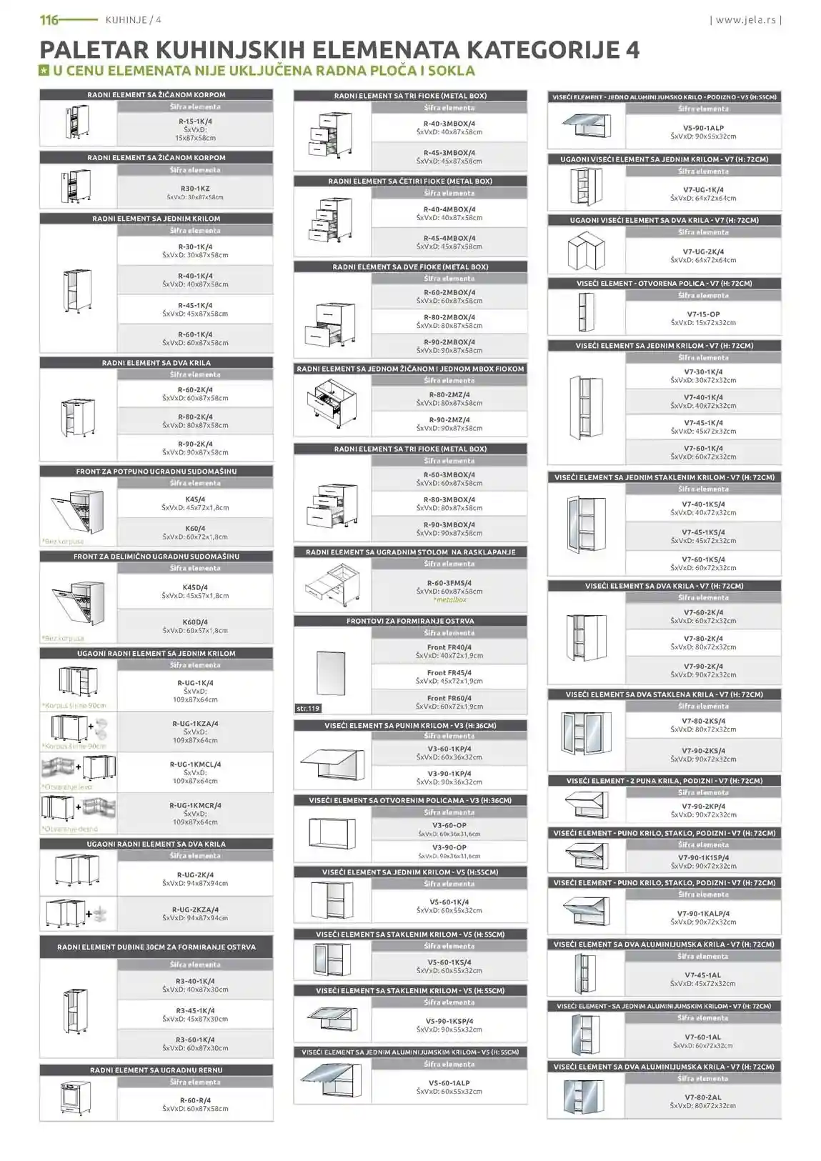 JELA nameštaj akcija Kataloška ponuda