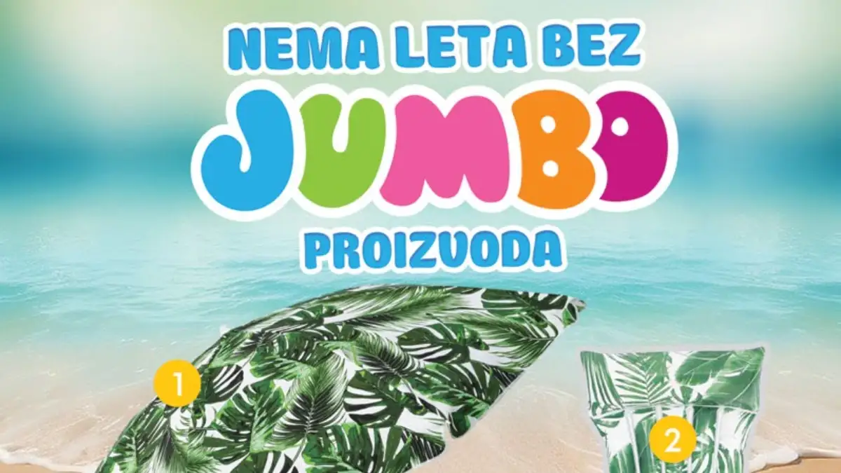 Jumbo leto 2026 – bazeni, japanke, prostirke za plažu i letnji dodaci od 199 RSD