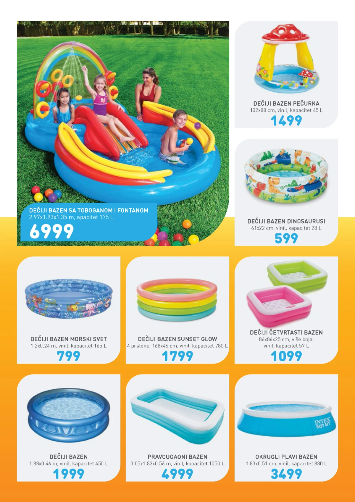 Jumbo bazeni za decu i letnji program strana 2