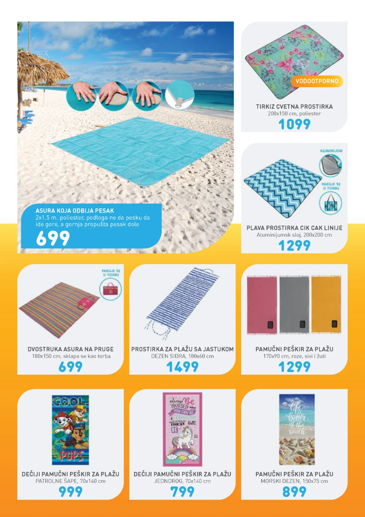 Jumbo prostirke za plažu i peškiri strana 3