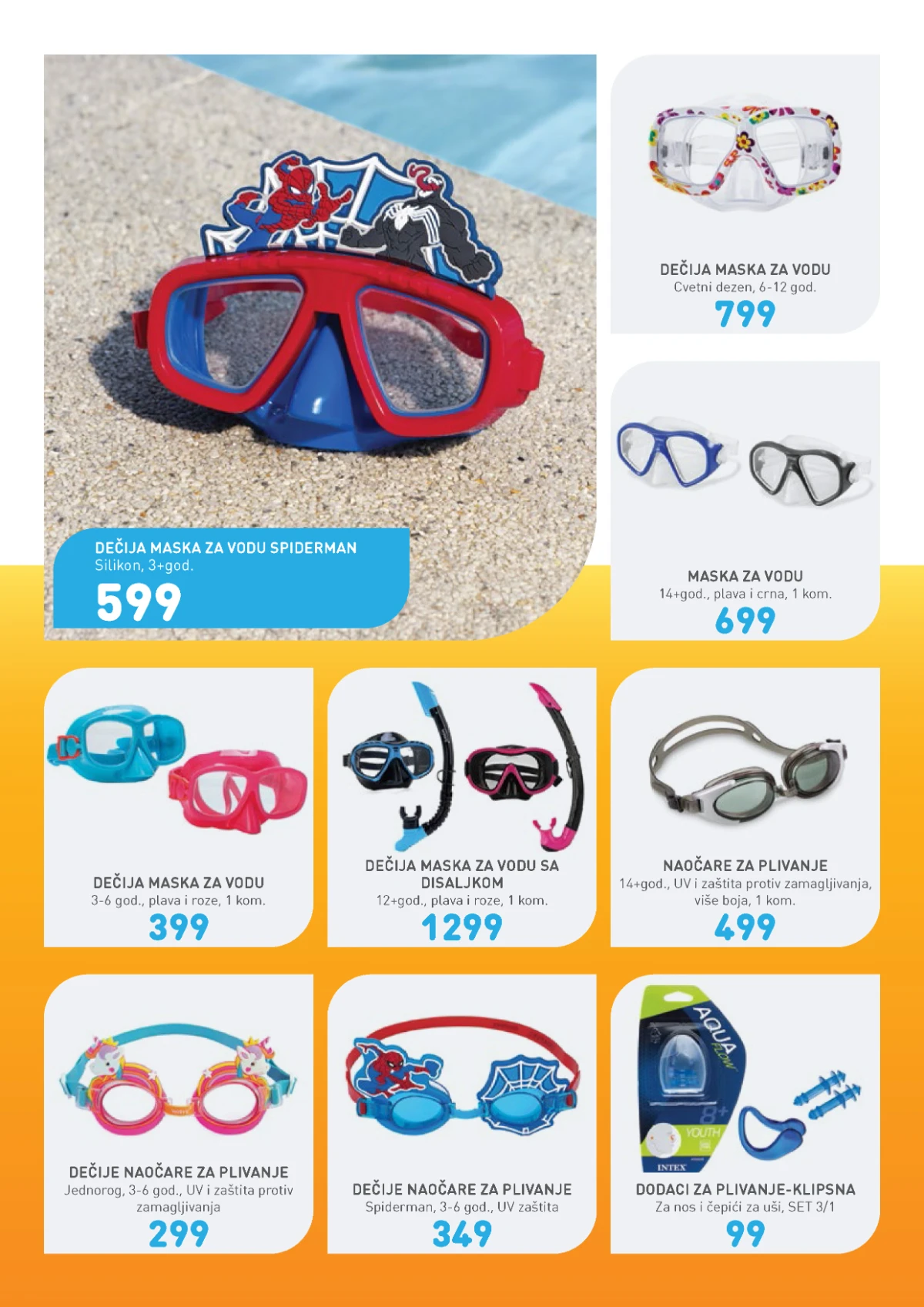 Jumbo leto 2026 katalog strana 16 – oprema za plažu i slobodno vreme