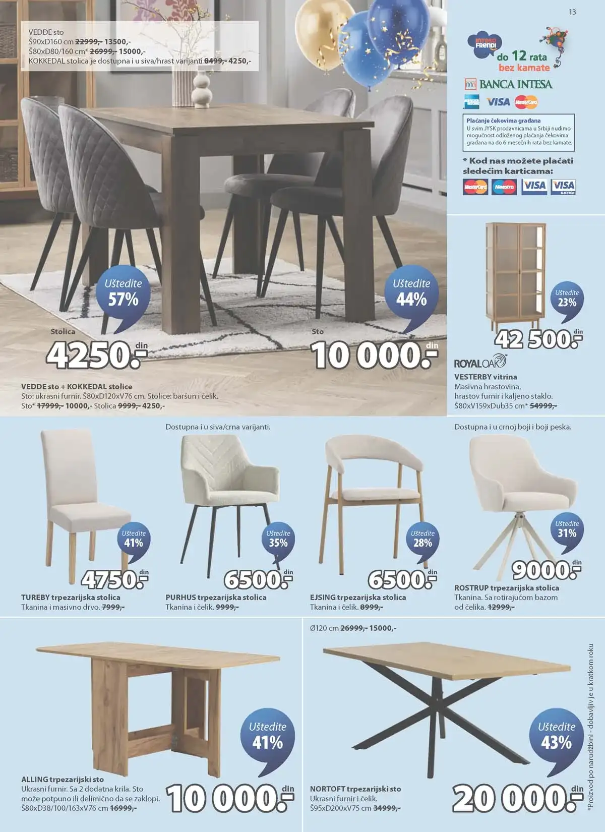 JYSK katalog sniženja do 14.04.2026 strana 13 nameštaj i oprema za dom