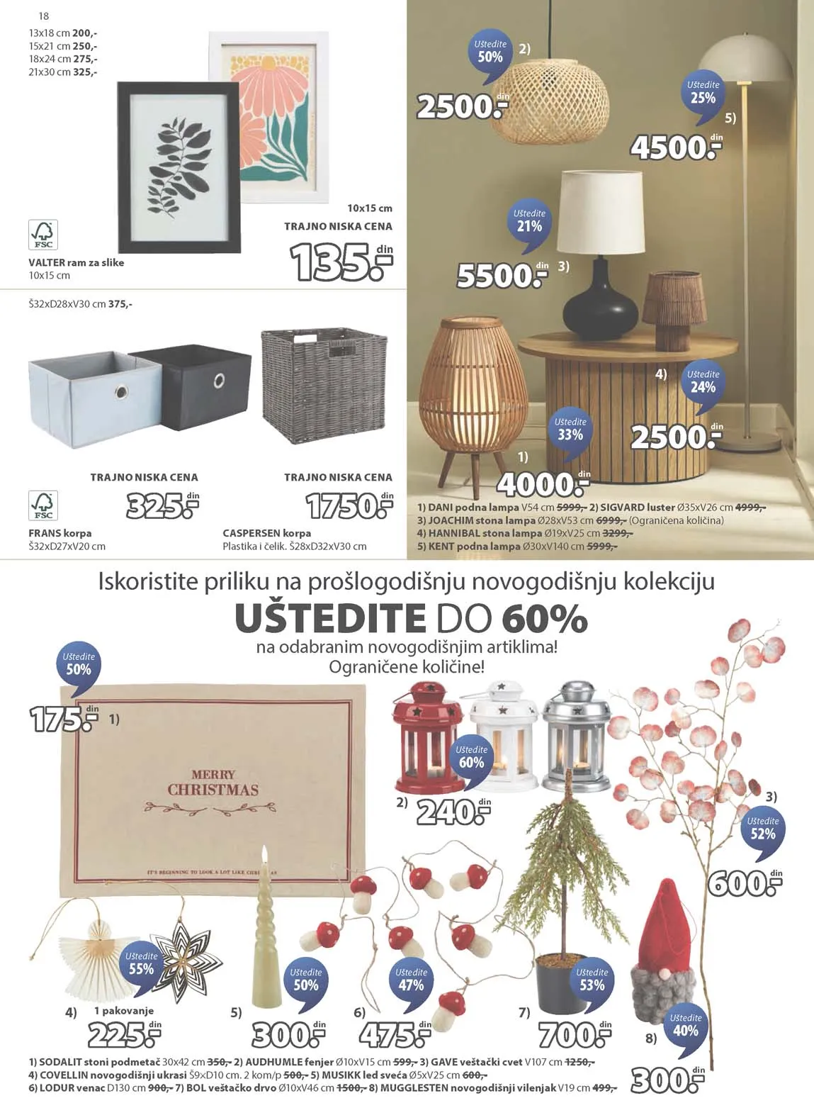 Jysk akcija kataloška ponuda