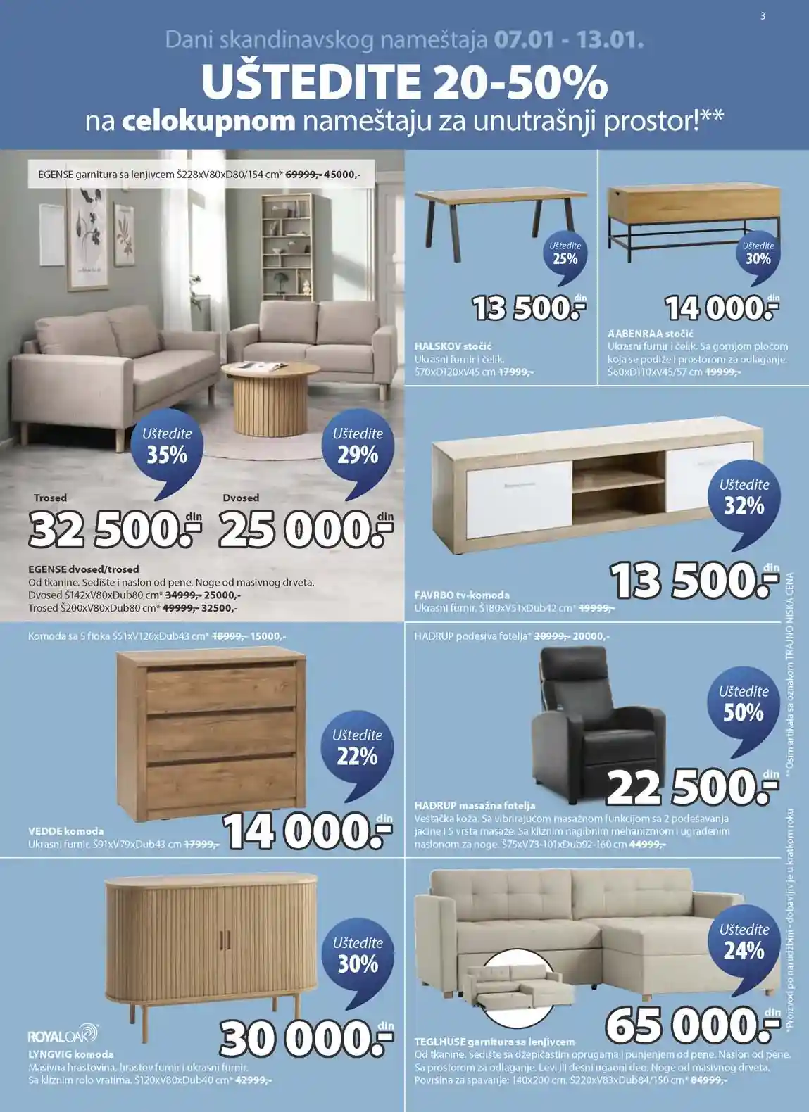 Snizenja Jysk popusti i niske cene Jysk akcija sniženja Katalog