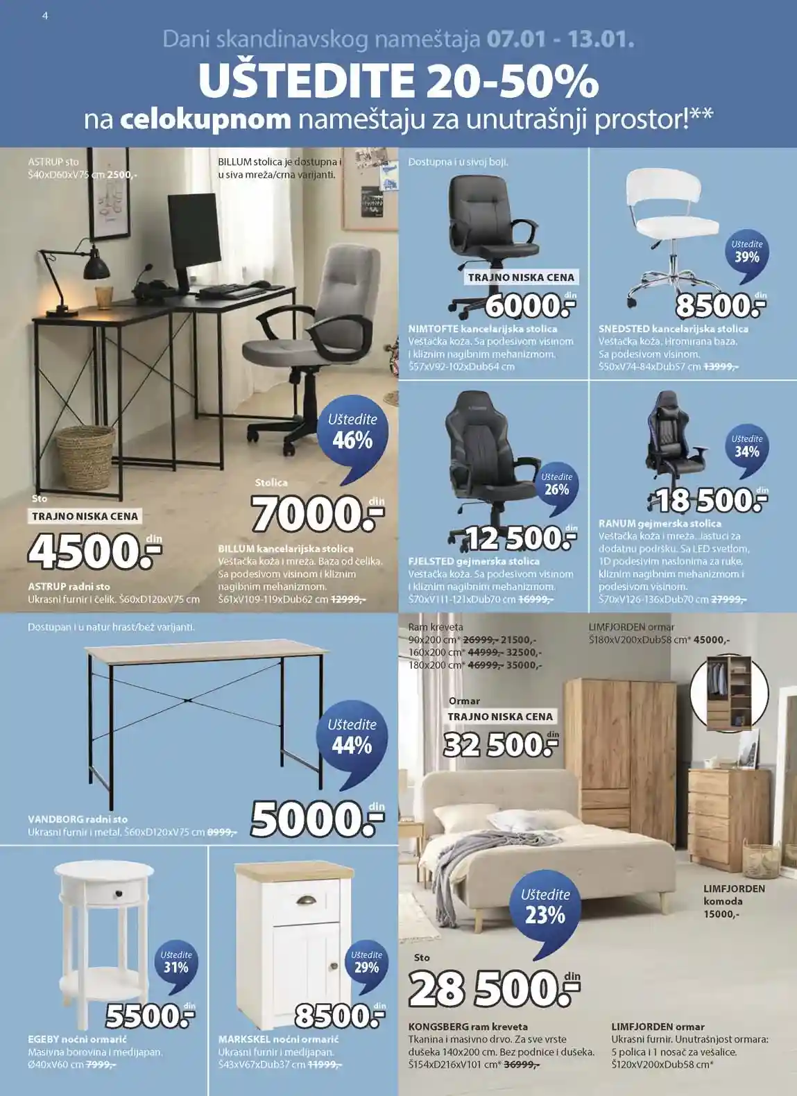 Snizenja Jysk popusti i niske cene Jysk akcija sniženja Katalog