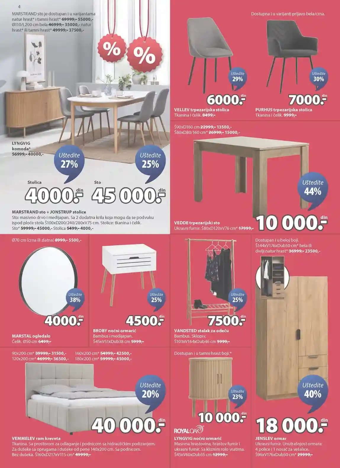 Jysk akcija sniženja Katalog