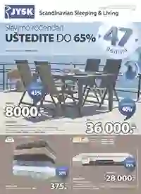 JYSK uštedite do 65% nameštaj i oprema za dom akcija do 28.04.2026