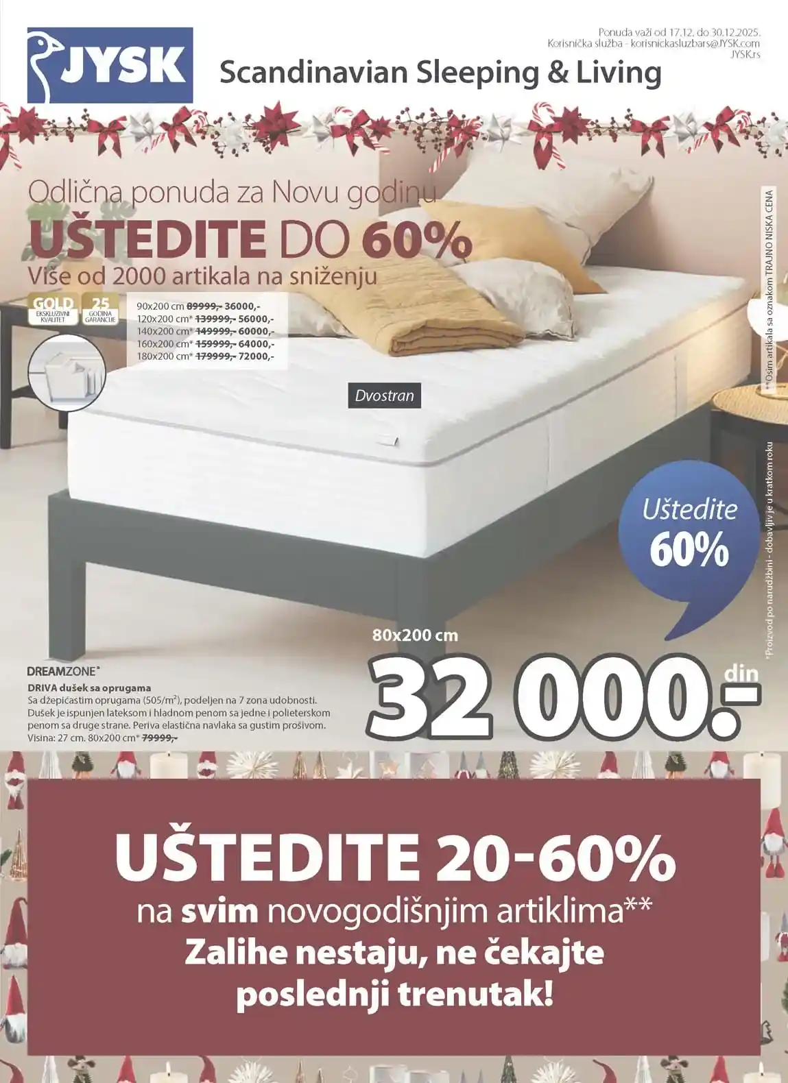 Jysk akcija sniženja Katalog