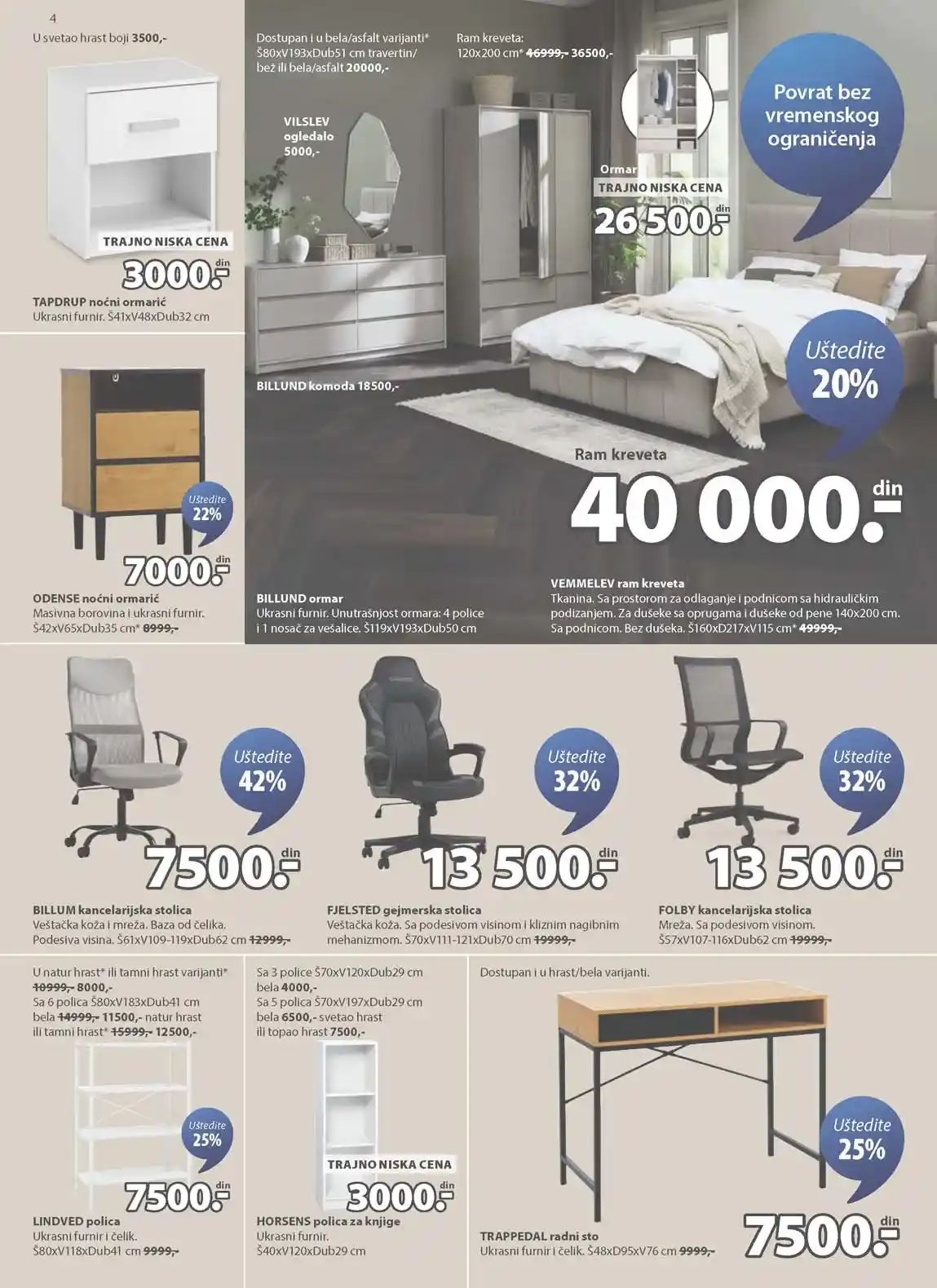 Jysk akcija sniženja Katalog