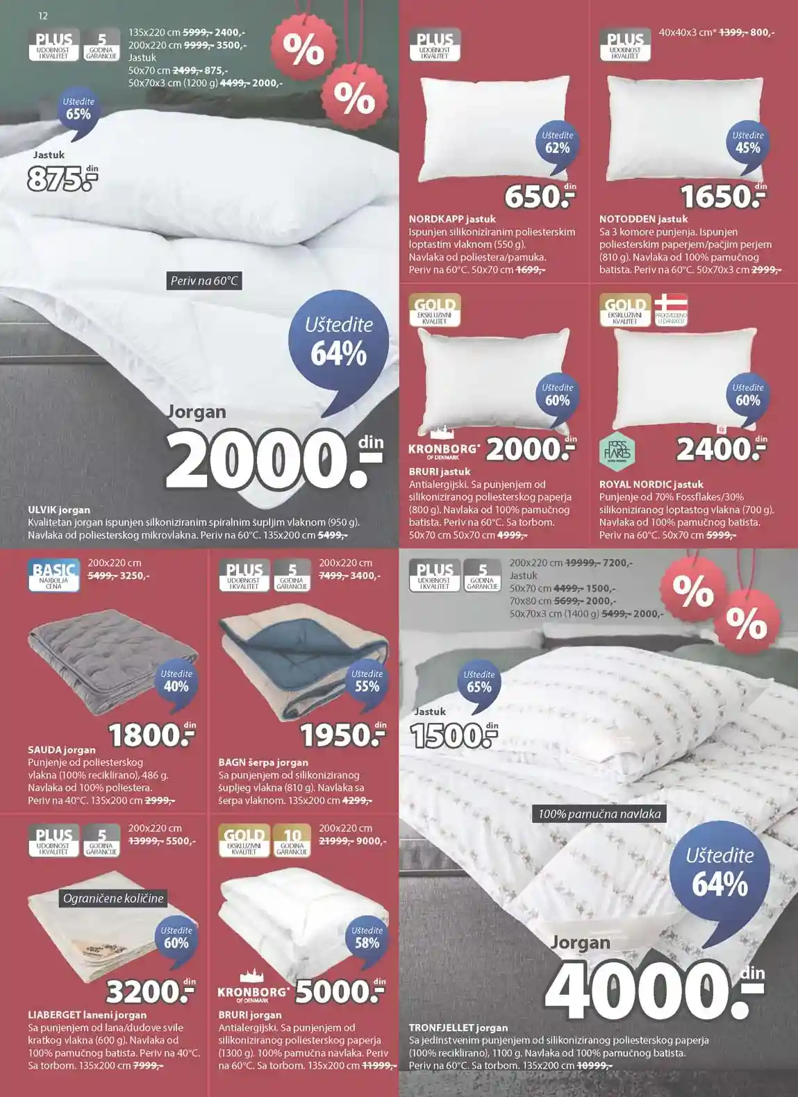 Jysk akcija sniženja Katalog