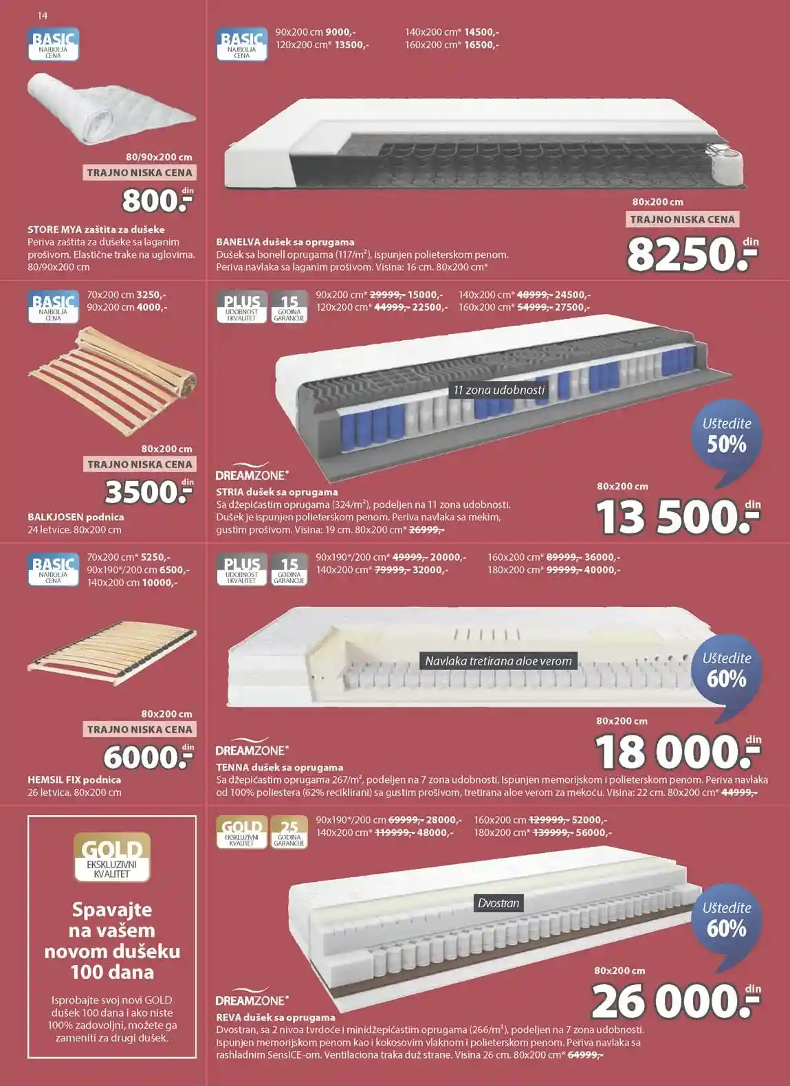 Jysk akcija sniženja Katalog
