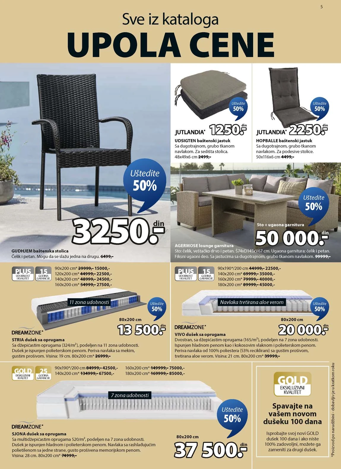 Jysk akcija sniženja Katalog