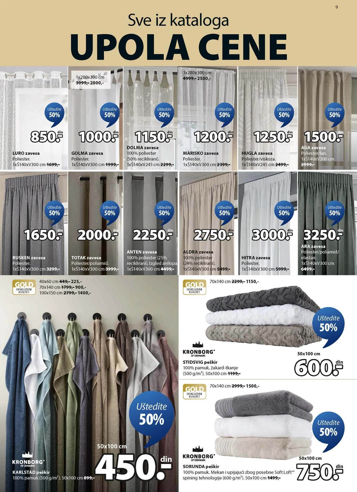 Jysk akcija sniženja Katalog