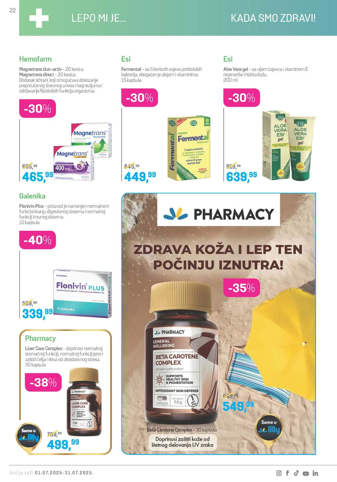 LILLY DROGERIE KATALOG AKCIJA