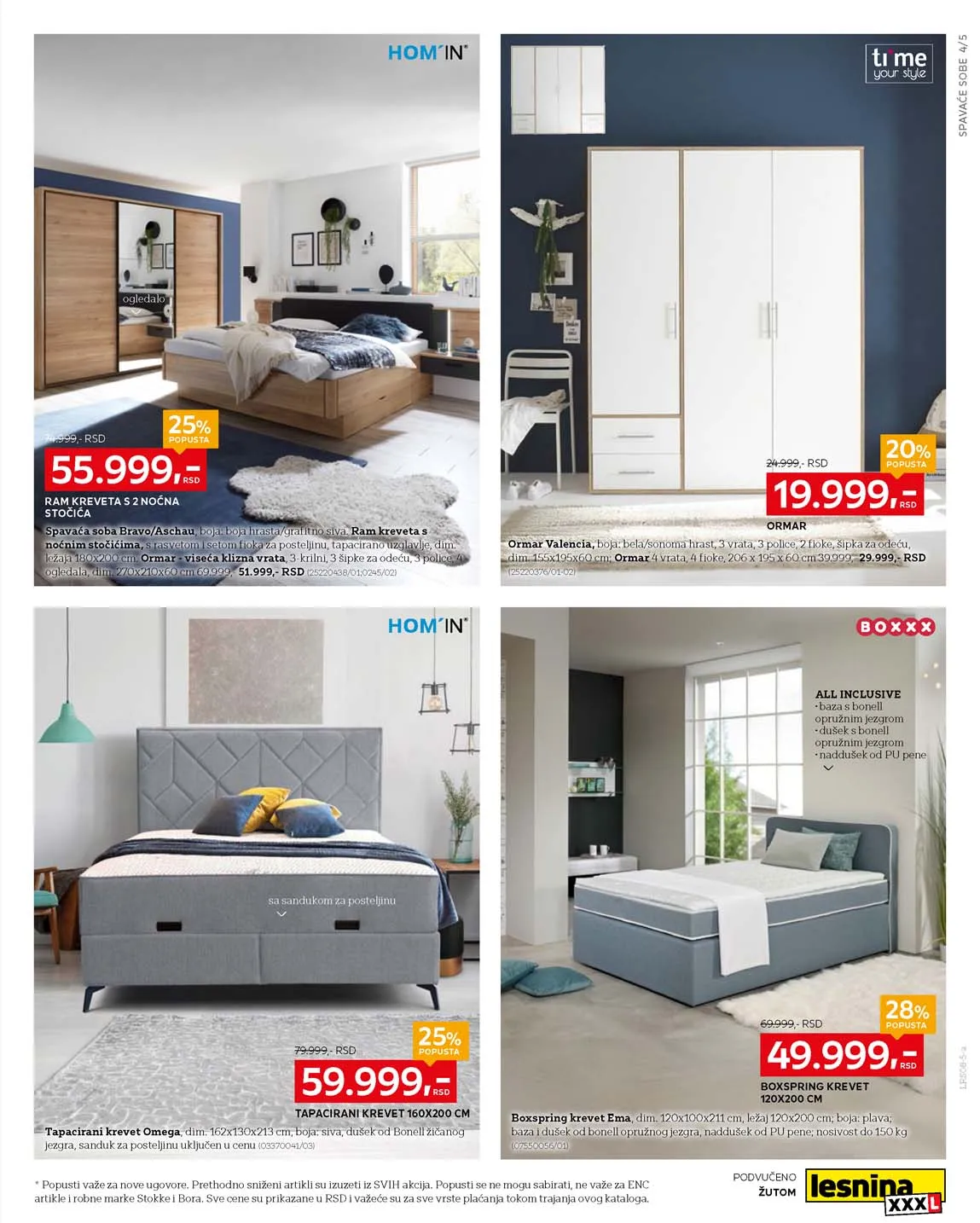 Lesnina snizenja katalog