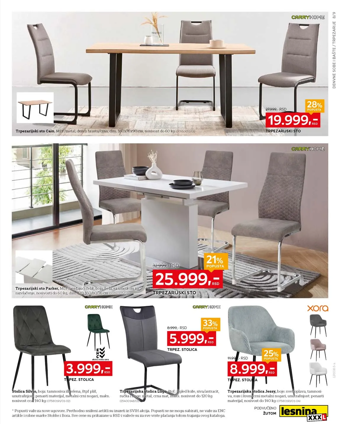 Lesnina snizenja katalog