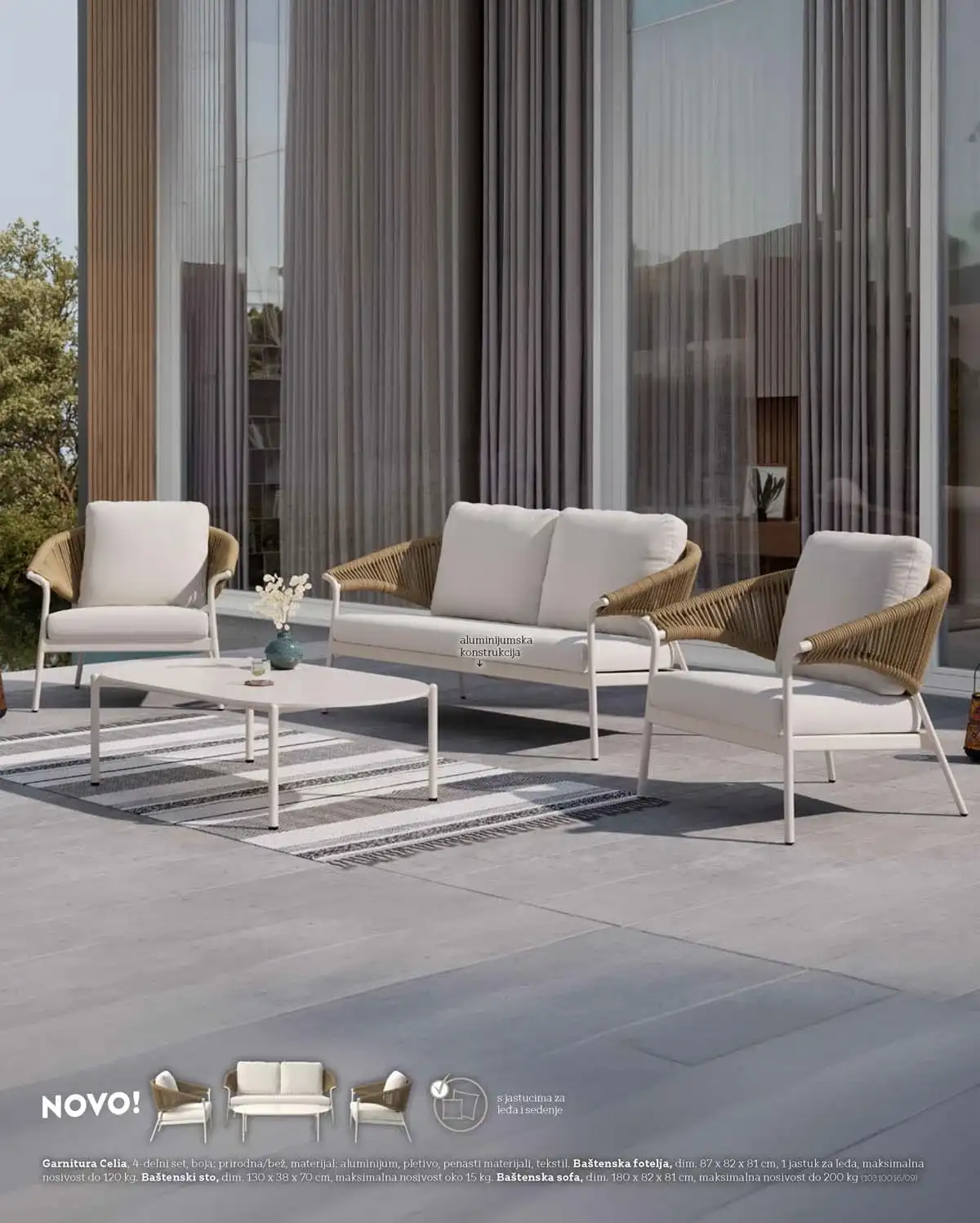 Lesnina katalog 2026 baštenski nameštaj sniženje 22% – strana 2