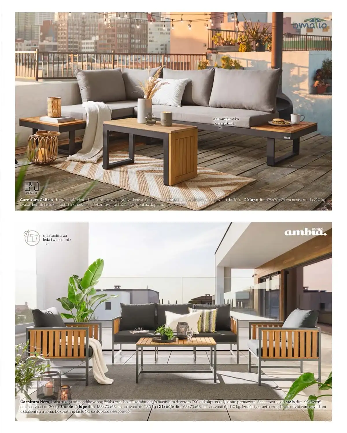 Lesnina katalog 2026 baštenski nameštaj sniženje 22% – strana 7
