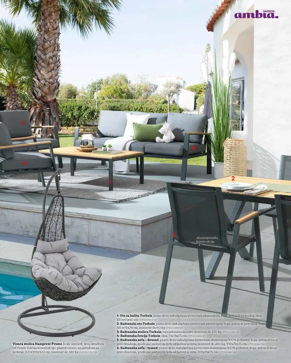 Lesnina katalog 2026 baštenski nameštaj sniženje 22% – strana 10