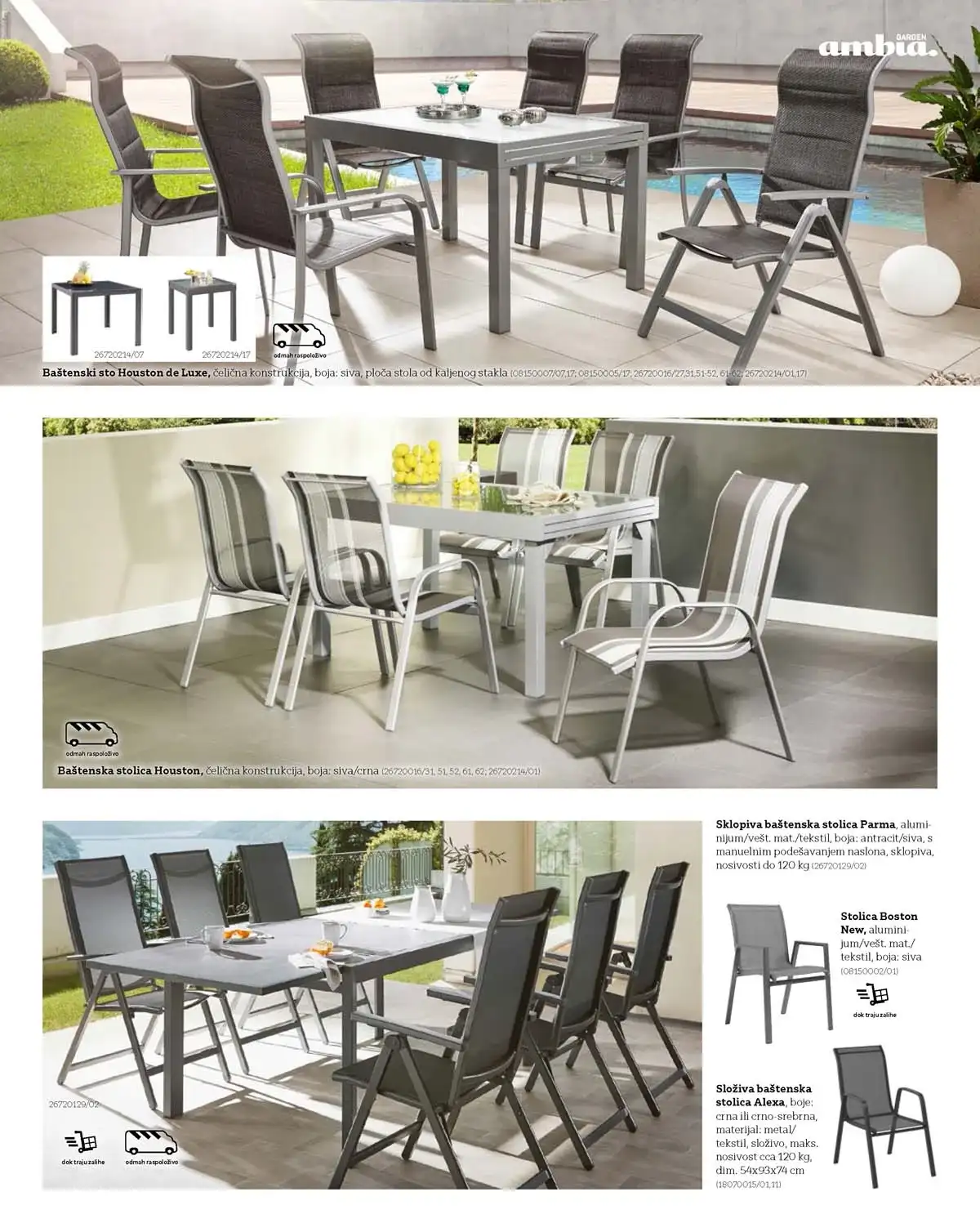 Lesnina katalog 2026 baštenski nameštaj sniženje 22% – strana 12