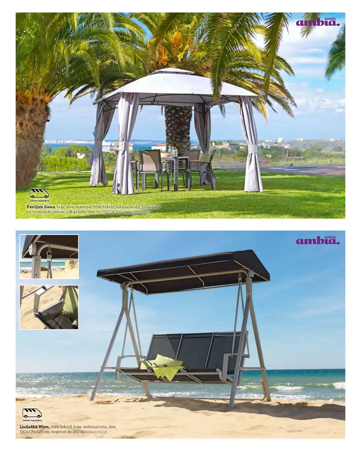 Lesnina katalog 2026 baštenski nameštaj sniženje 22% – strana 15