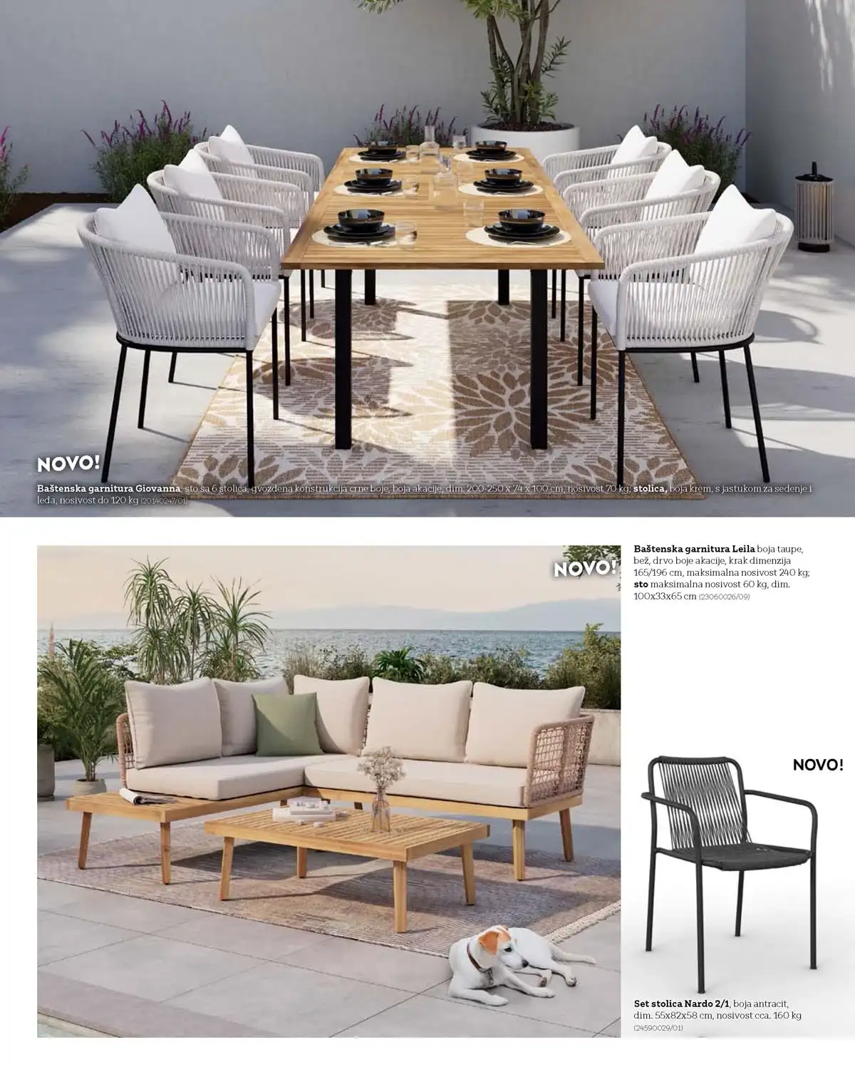 Lesnina katalog 2026 baštenski nameštaj sniženje 22% – strana 16