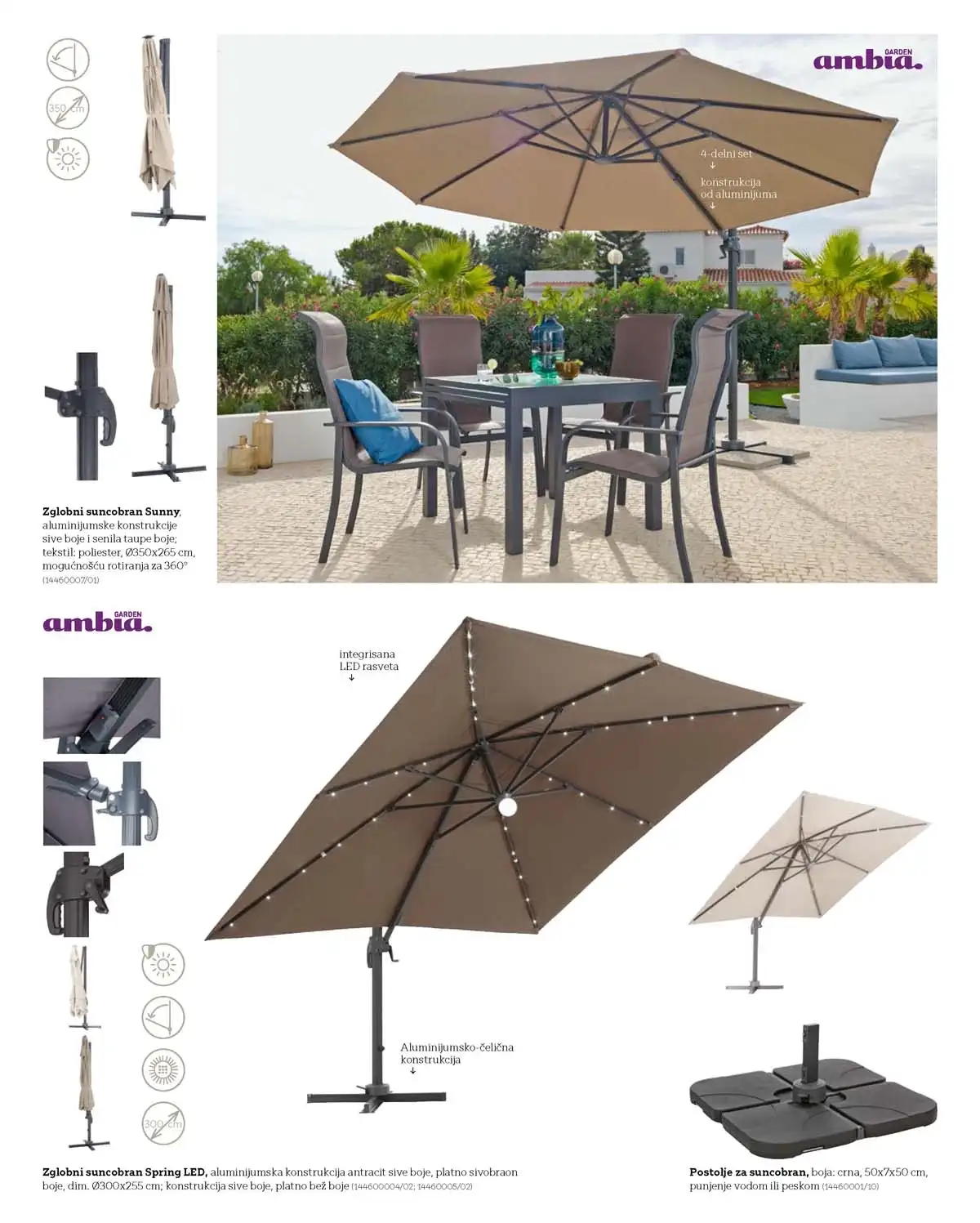 Lesnina katalog 2026 baštenski nameštaj sniženje 22% – strana 27