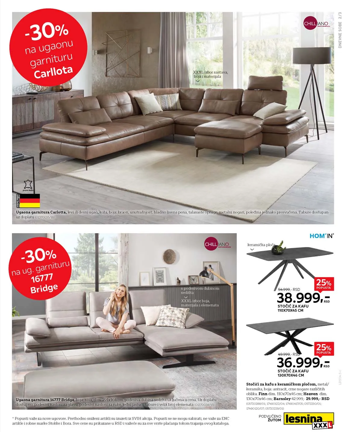 Lesnina snizenja katalog