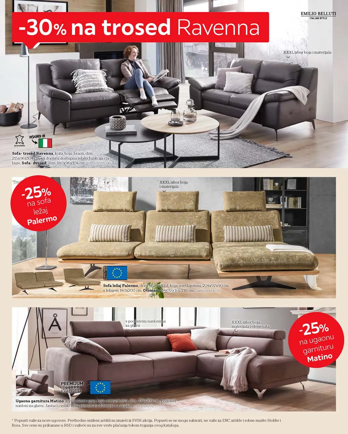 Lesnina snizenja katalog