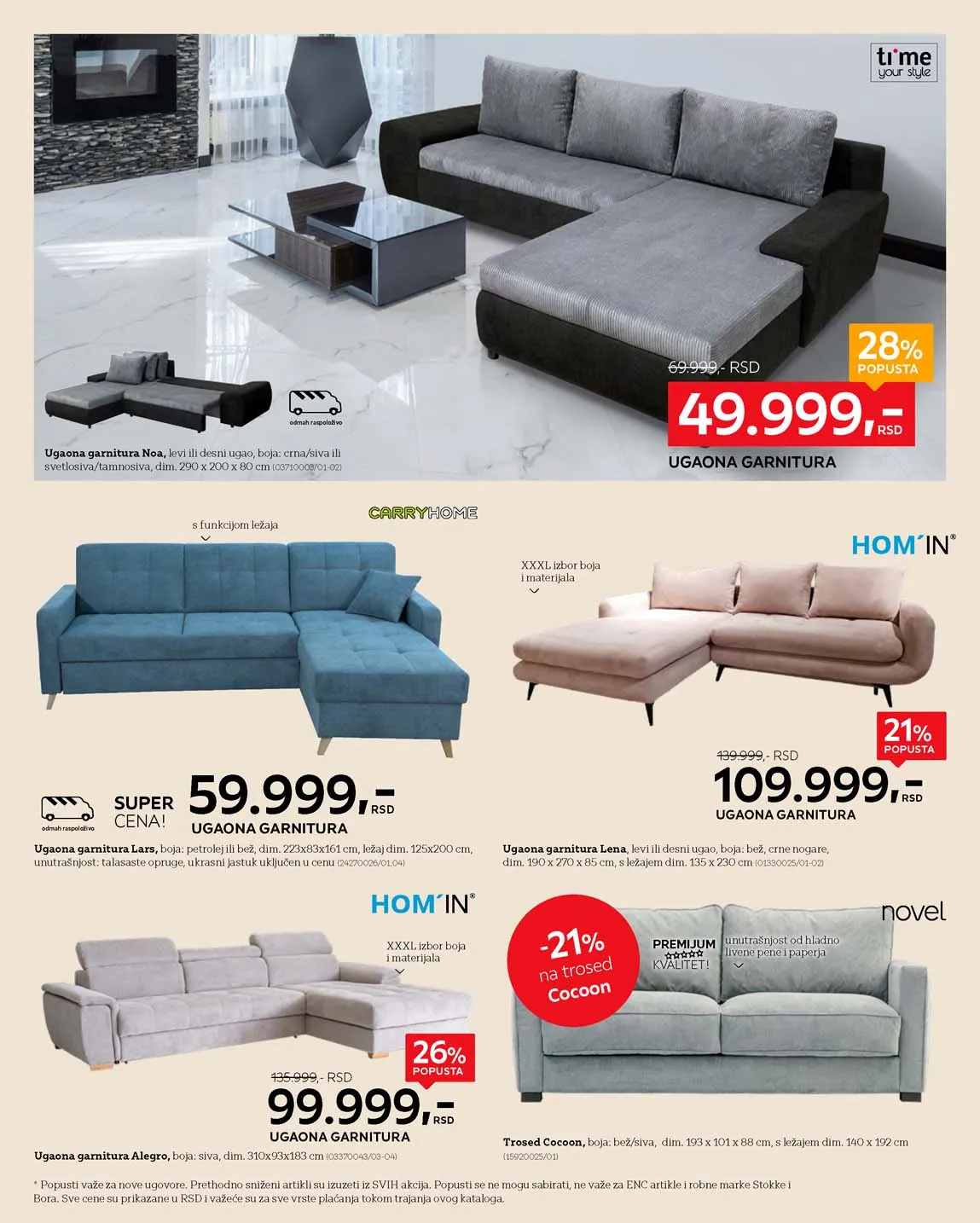 Lesnina snizenja katalog