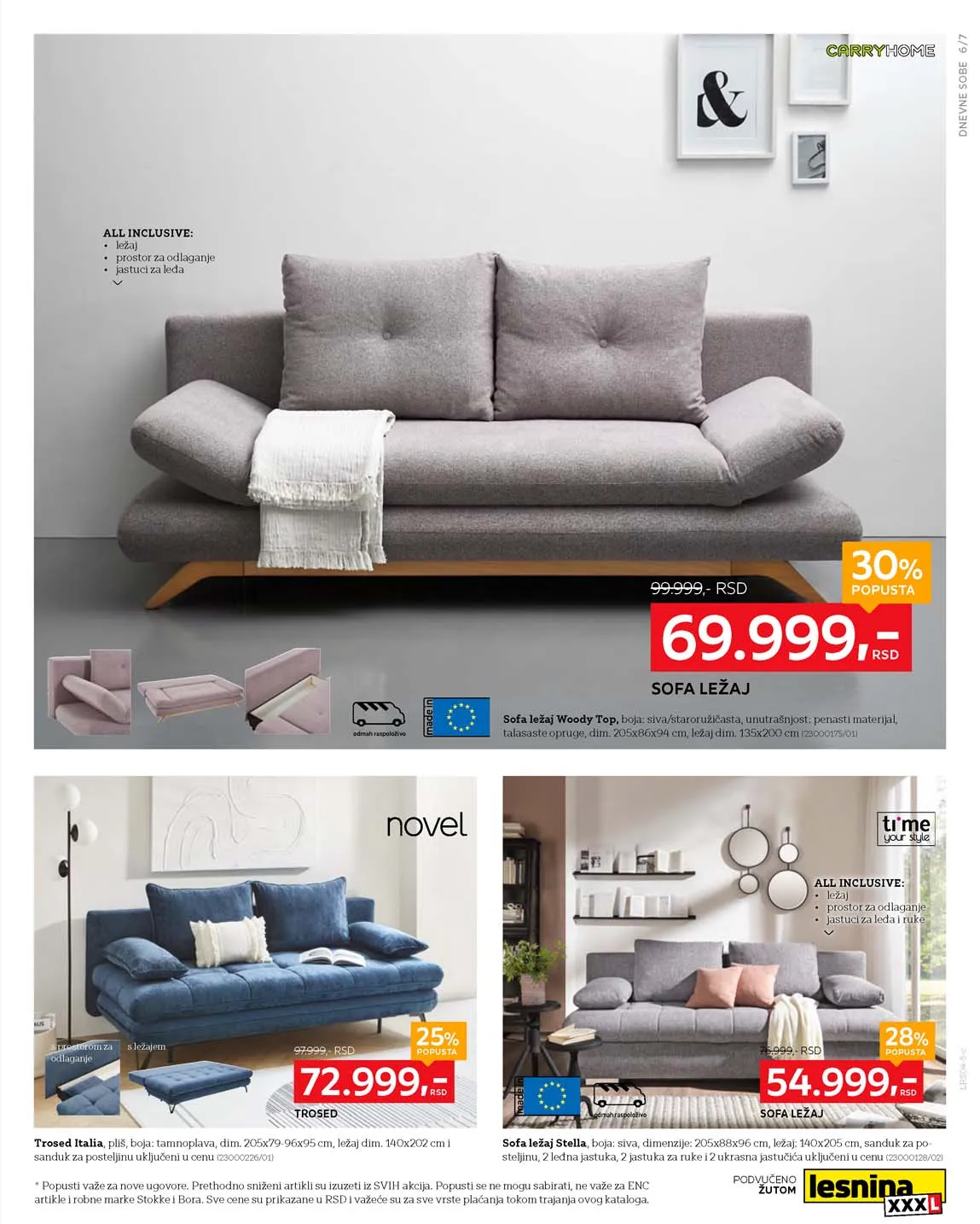 Lesnina snizenja katalog